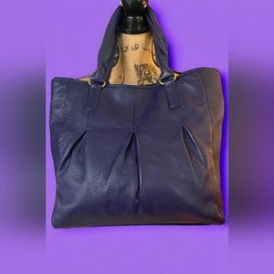 EUC Cole Haan Hazelle II Leather North South Tote Bag